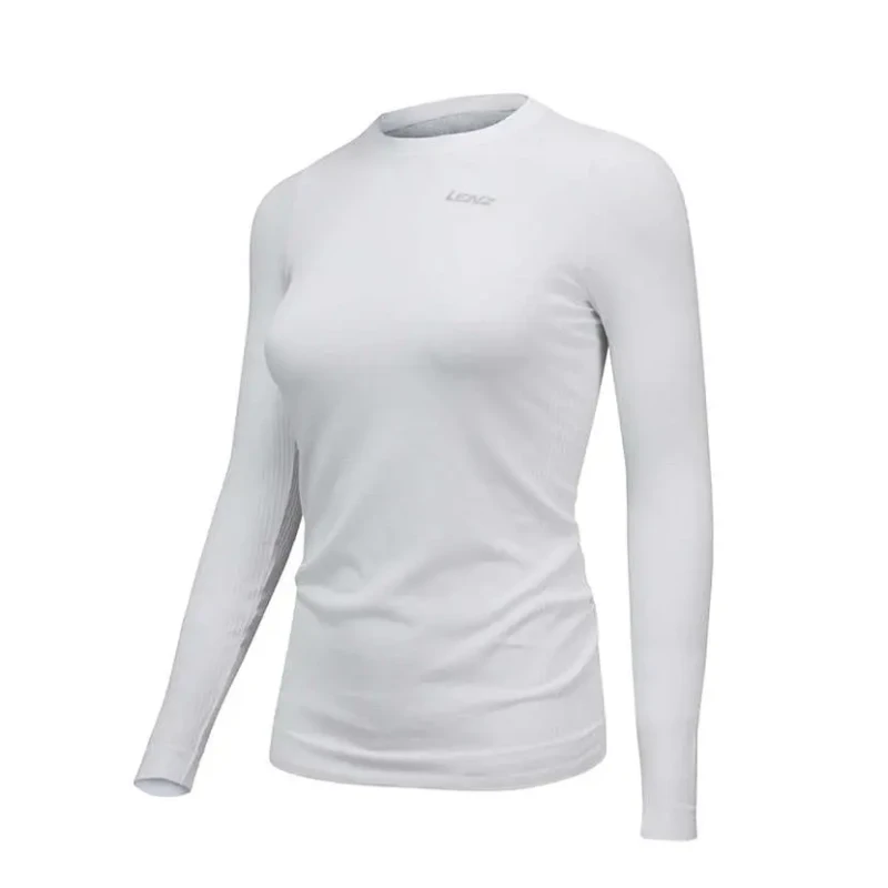 Image of Womens long sleeve undershirt Lenz 1.0 Blanc Female S