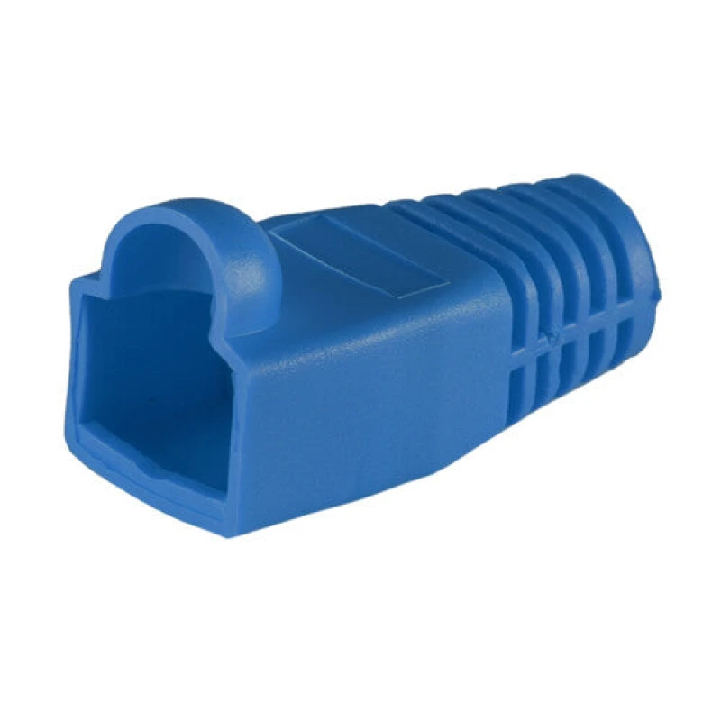 Image of Cablenet Cablenet RJ45 Cat6a Boot Blue 6.5mm 22-2082