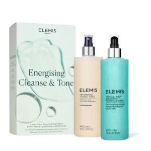 Image of Elemis Energising Cleanse and Tone Supersized Duo