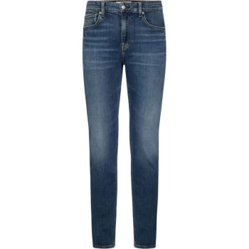 Image of Calvin Klein Jeans 50 Slim Tapered Jeans - Dk Blue DA009