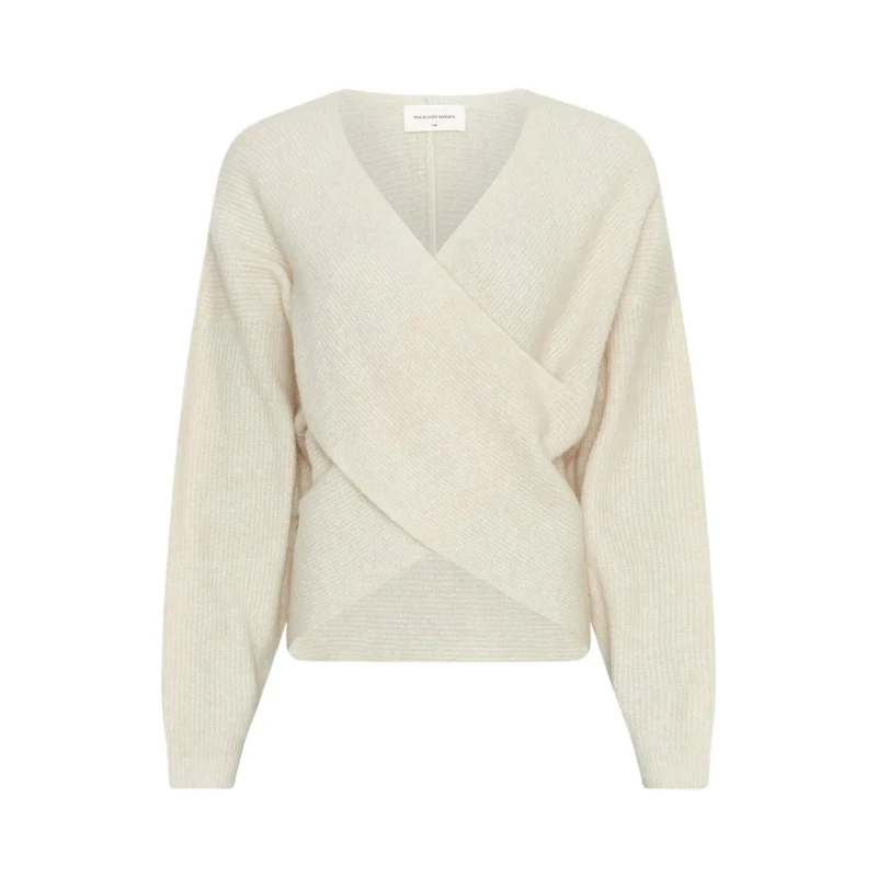 Image of moss copenhagen Woman sweater Moss Copenhagen Zinelle Beige Female L/XL