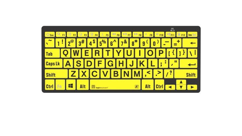 Image of Logickeyboard LKB-LPBY-BTPC-UK keyboard Home Bluetooth QWERTY English