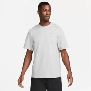 Image of Nike Dri-FIT Primary Mens Short-Sleeve Training Top - Grey