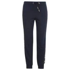 Image of Diesel Taped Jogging Bottoms - Black K9002