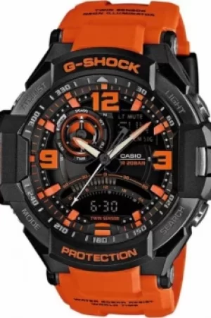 Image of Mens Casio G-Shock Sky Cockpit Alarm Chronograph Watch GA-1000-4AER