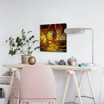 Image of 4545ABSC - 017 Multicolor Decorative Canvas Painting