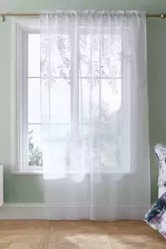 Image of 'Wisteria Floral' Curtain Panel