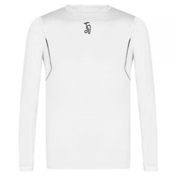 Image of Kookaburra Elite Baselayer Top Mens - White