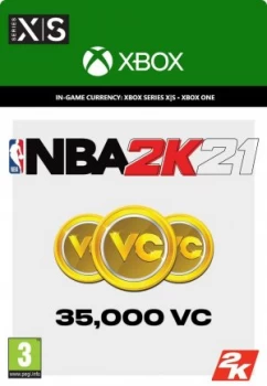 Image of NBA 2K21 35000 Coins Xbox One Series X