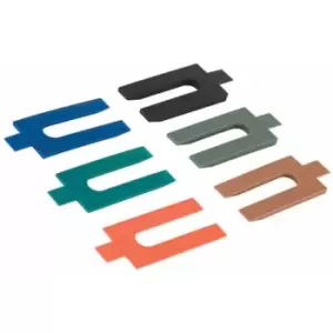 Image of Silverline 633499 Plastic Packers, Assorted (100Pk)