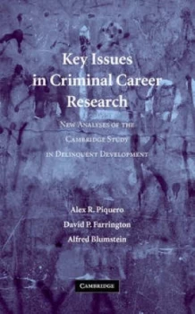 Image of Key Issues in Criminal Career Research by Alex R. Piquero Paperback