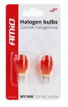 Image of AMiO Light Bulbs T15 WY16W 02550 Bulb, indicator VW,AUDI,OPEL,Multivan VI (SGF, SGM, SGN),Transporter VI Bus (SGB, SGG, SGJ)