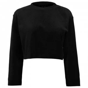 Image of USA Pro Velour Sweat Top Ladies - Black