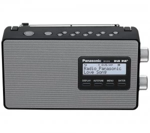 Image of Panasonic RFD10EBK Portable Radio