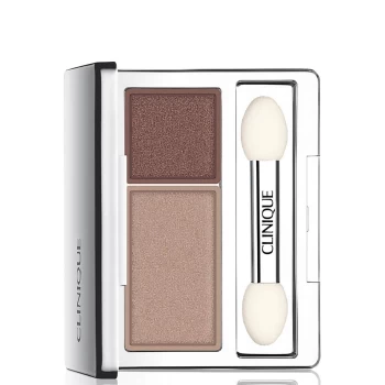 Image of Clinique All About Shadows Duo (Various Options) - Ivory Bisque Bronze Satin