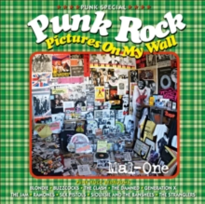 Image of Punk Rock Pictures On My Wall. Hardback Books