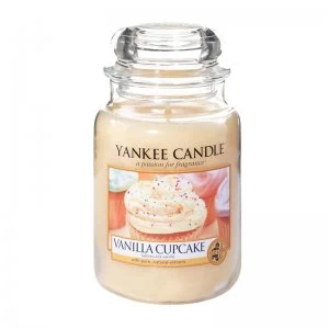 Image of Yankee Candle Vanilla Cupcake Scented Candle 623g