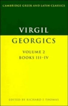Image of Virgil Georgics Volume 2 Books Iii-Iv by Virgil Book