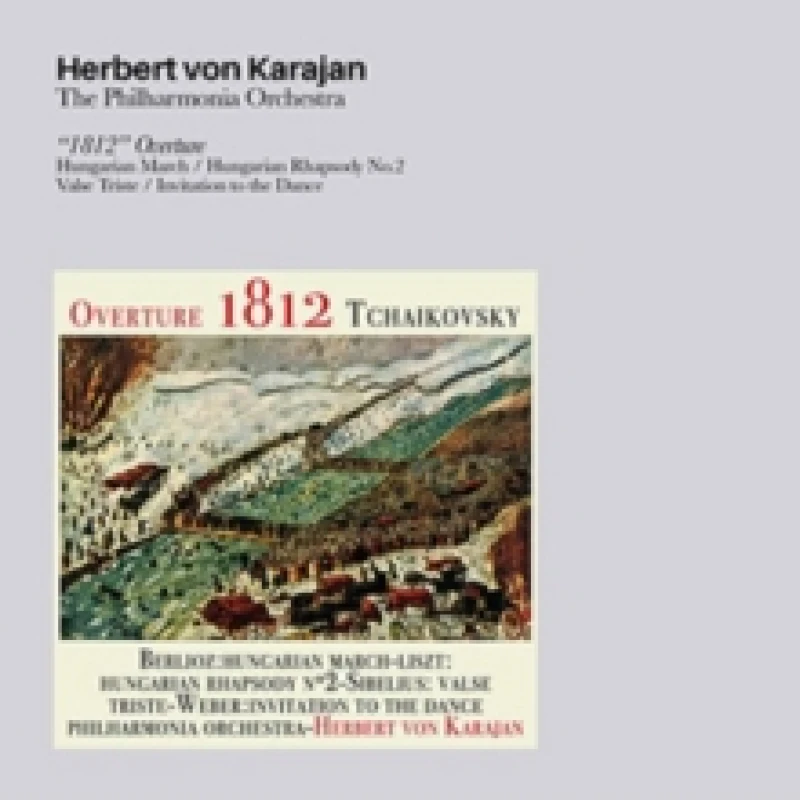 Image of The Philharmonia Orchestra: 1812 Overture/Hungarian March/... CD / Album