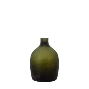 Image of Gallery Interiors Savros Vase in Antique Green / Small