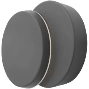 Image of Netlighting Merano Chesapeake Outdoor Modern Wall Lamp Dark Grey Aluminium LED 1