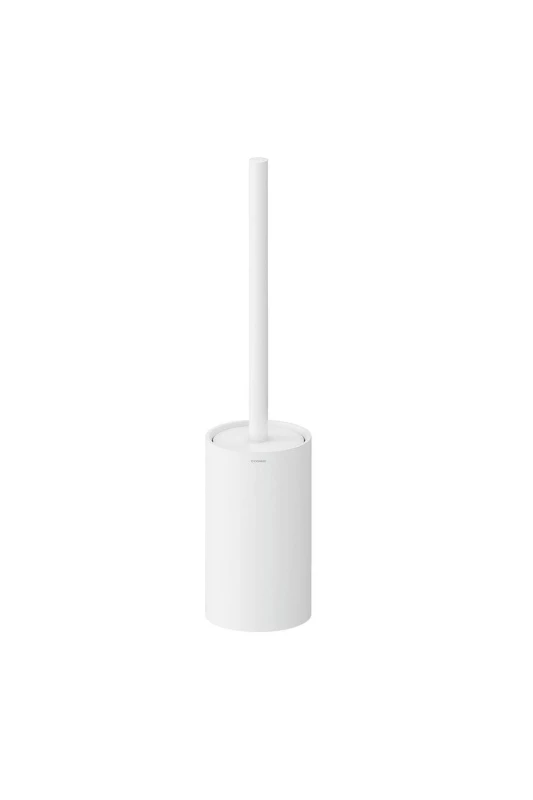 Image of Cosmic Toilet Brush, Free-standing, Matt White, Architect S+ Collection in Soft White Soft White Unisex