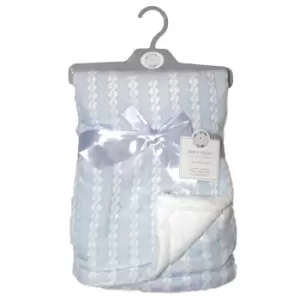 Image of Snuggle Baby Unisex Baby Wrap Blanket (One Size) (Sky Blue)