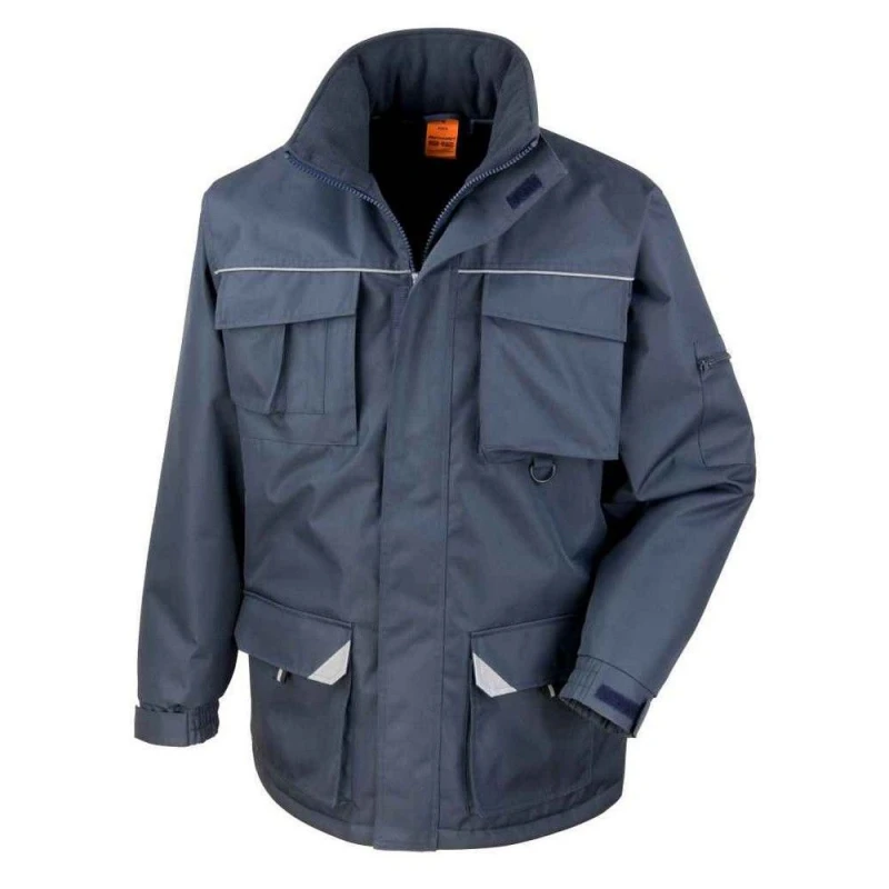 Image of Result Result Men Sabre Coat in Navy Size: X-Small Navy XS Male 5063425977680