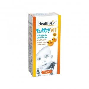 Image of HealthAid Babyvit Multivitamin Liquid Drops 25ml