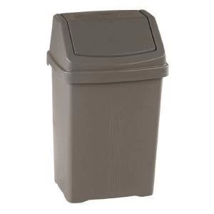 Image of Slingsby Swing Bin 25L Silver 379768 SBY11936