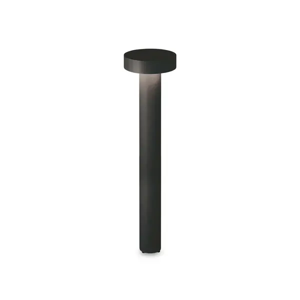 Image of Tesla 4 Light 80cm Outdoor Bollard Black IP44
