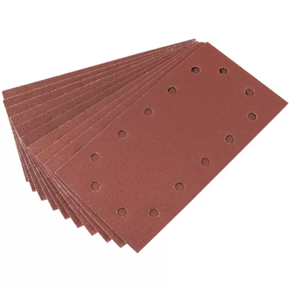 Image of Draper Assorted Pack of Aluminium Oxide Sanding Sheets (115 x 227mm)