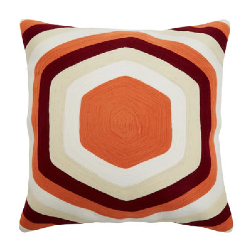 Image of Orsina Hexagonal Print Cushion