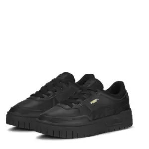 Image of Puma Sportstyle Womens Cali Dream Leather Trainers - Black