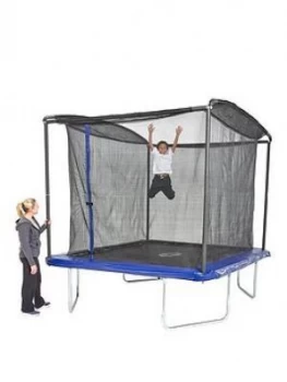 Image of Sportspower 8ft X 6ft Rectangular Trampoline With Easi-Store