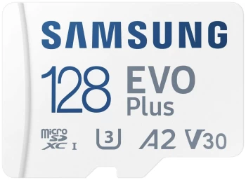 Image of Samsung EVO Plus MicroSD Memory Card - 128GB