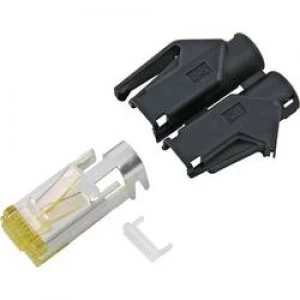 Image of Hirose Electronic RJ45C6A RT RJ45 Plug straight Red