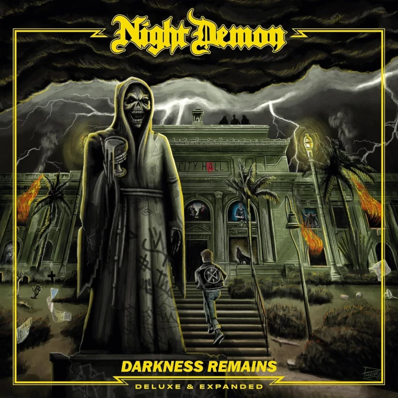 Image of Night Demon Darkness remains CD multicolor Onesize Unisex