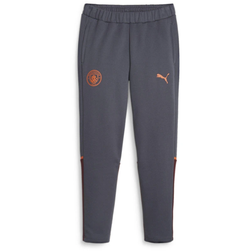 Image of Puma Mcfc Casuals Pants Tracksuit Bottom Mens Strong Grey male S