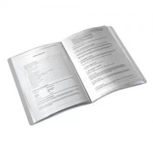 Image of Leitz Style Display Book. Polypropylene. 40 pockets. 80 sheet