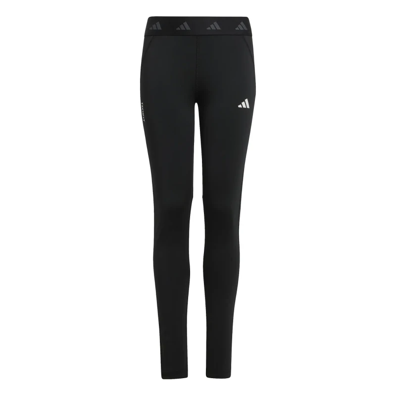 Image of adidas TechFit Tights Junior Girls - Black 13 - 14 Years
