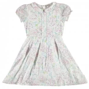 Image of French Connection Cotton Floral Dress - Summer White