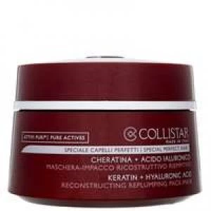 Image of Collistar Masks Pure Actives Keratin + Hyaluronic Acid Reconstructive Replumping Mask 200ml