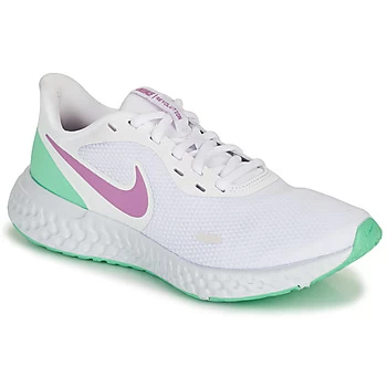 Image of Nike NIKE REVOLUTION 5 womens Sports Trainers (Shoes) in White.5,2.5,5,3.5