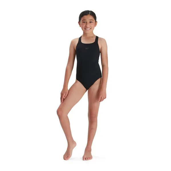 Image of Speedo ECO Endurance+ Medalist Junior Swimsuit Black 5-6 Years / 24"