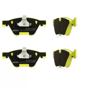 Image of RIDEX PLUS Brake pad set BMW 402B0046P 34112288875,34112288876,34112288878 34112288879,34112339267,34116763617,34116763618,34116769099,34116769100