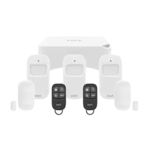 Image of ESP Fort Smart Home Alarm Kit W/ Smart Hub, 3x PIR Sensors, 2x Contact Sensors & 2x Remote Controls - ECSPK3
