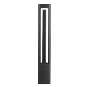 Image of LED Outdoor Short Aluminium Bollard Light Grey IP54