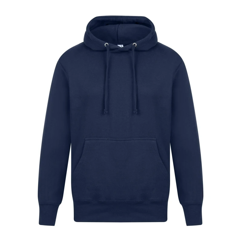 Image of Casual Classics Mens Premium Ringspun Cotton Hoodie in Navy Size: Small Navy Male S