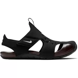 Image of Nike Boys' Nike Sunray Protect 2 (PS) Preschool Sandal, Black/White, Size 1.5